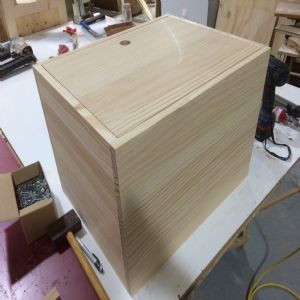 맞춤 공간박스 재료(백색(코팅)) (395*1180*280)(1개)