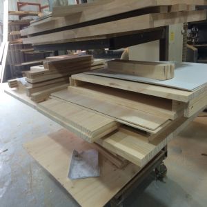 시즈닝 특대형 아일랜드 식탁 24mm(소나무) (1800*700*800)(1개)