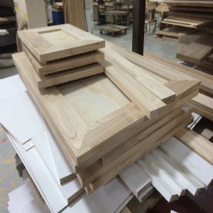 싱크대 ( 하부장3328 mm * 700 mm * 570 mm)(물푸레문짝)(0 mm)(내부장 백색)