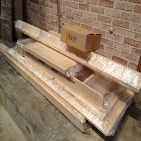 철천지 침대는 보이지 않는곳 까지 동일한 재료가 사용됩니다.