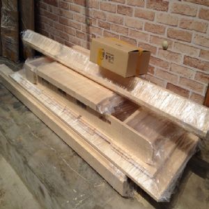 스마트 벙커 침대 (오른쪽)(소나무) (2000*2017*1400)(샌딩)