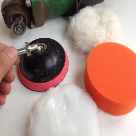 드릴로 광택기를 대신 할수 있는 제품이 재입고 되었습니다.