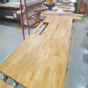 하드우드 원목상판  42mm(휨방지,오일코팅 완성품)(자작나무) (1780*42*800)