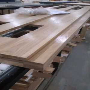 하드우드 원목상판 42mm(휨방지,요트등급 친환경 바니쉬 완성품)(물푸레) (2150*42*600)