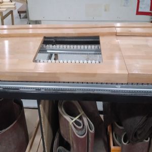 앨더 원목 상판  42mm(휨방지,요트등급 친환경 바니쉬 완성품)(오리나무) (1500*42*600)