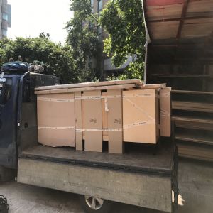 싱크대 ( 하부장6114 mm * 700 mm * 600 mm)(최고급통원목문짝(레드오크))(내부장 뉴송)(조립설치)