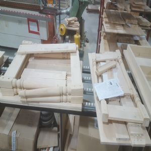 유로 서랍 화장대(자작나무) (1200*720*500)