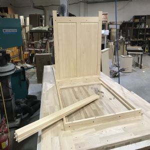 시즈닝 특대형 아일랜드 식탁 24mm(소나무)상판 애쉬24MM (2500*900*1200)