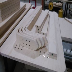 자작 심플테이블(자작합판) (900*727*600)