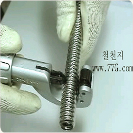 주름관 파이프 빠른연결, 느린연결 방법