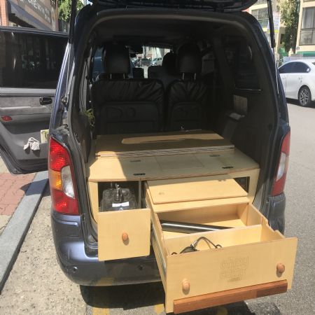 99년생 트라제 xg를 6인승 캠핑카로 만들면서