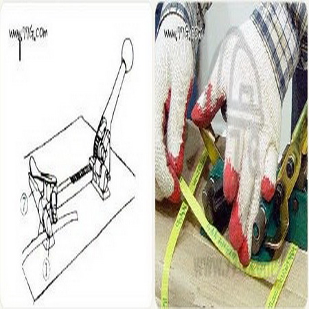 튼튼하게 끈으로 묶는 방법 포장기 사용법(동영상)