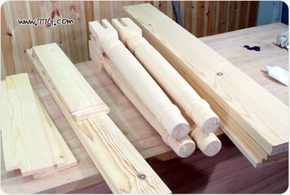 튼튼한 원목 건강 식탁 만들기(동영상)