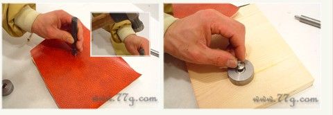 패브릭으로 장식 하자.. 구멍쇠 사용방법(동영상)