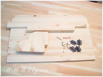 간단하게 만들어 다용도로 활용할수 있는 접이식 선반 만들기!!