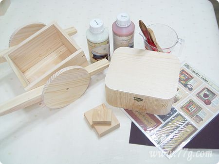 초보자도 쉽게! 페인팅할수 있다,밀크페인트로 빈티지효과내기~