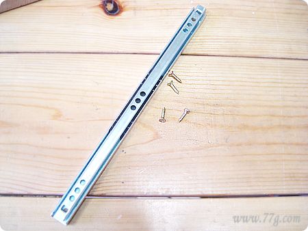 미니2단 서랍 레일 고정하는 방법!!