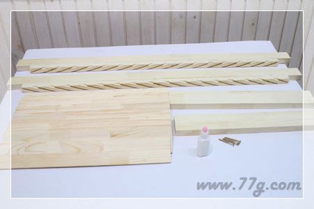 갤러리 병장각재를 이용한 짜임문 만들기