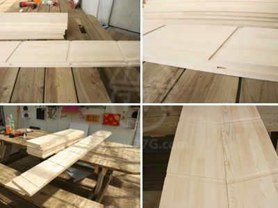 간단 집성원목 7단 사다리 책장만들기.(동영상)