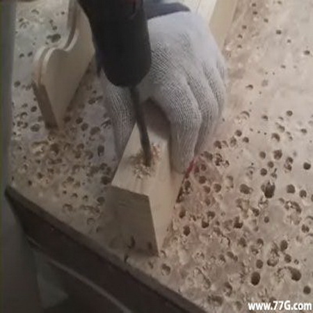 홈판각재를 이용하여 알판문짝 만들기 (동영상)