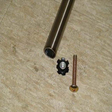 쇠파이프와 목재를 연결 하는 방법~(동영상)