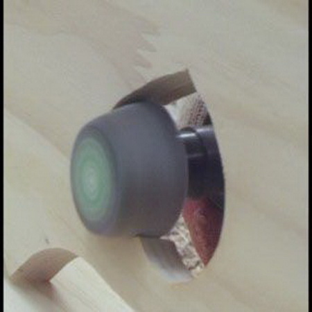 작은 구멍 가공에는 추사포(물레방아사포)를 이용 하세요(동영상)