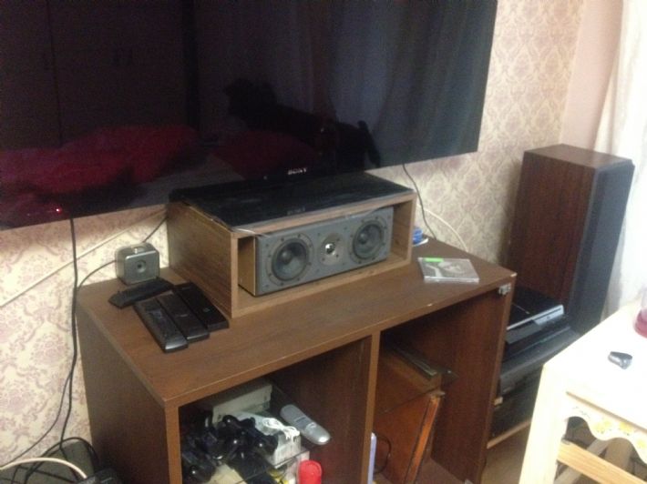 센터 스피커 공간 박스