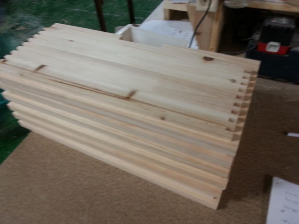 모던 심플 수납장(소나무) (600*870*390)(1개)