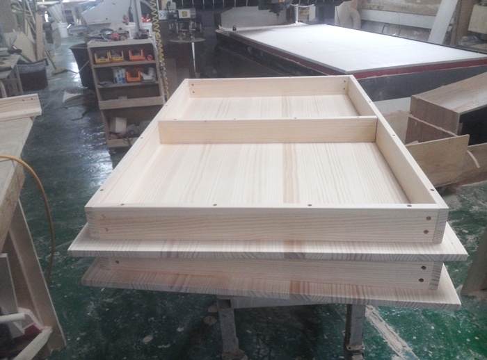 베이직 테이블(소나무) (1190*600*800)(페인트)(바니쉬)(반광)(1개)