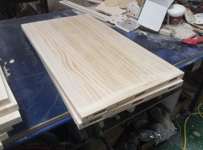 제니스 침대용 이동식 테이블(소나무) (1200*750*400)()(1개)