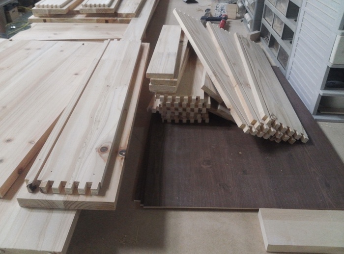 웨스턴 원목 거실장 (삼나무) (2000*490*450)(1개)