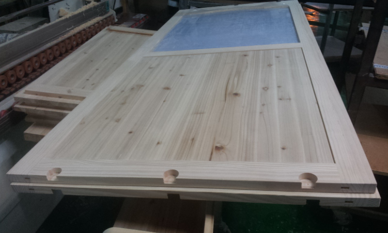 현관 프로방스 중문(삼나무) (1600*2250*1135)(1개)