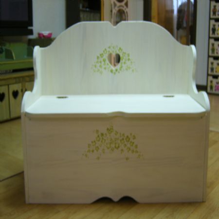 집성목  수납 벤치 입니다.