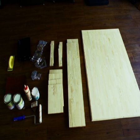 집성목으로 선반 만들기