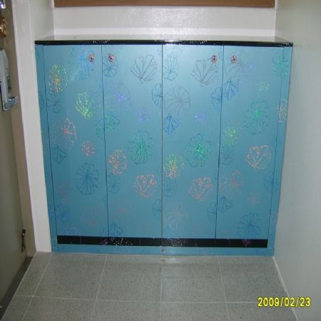 MDF로만든 신발장