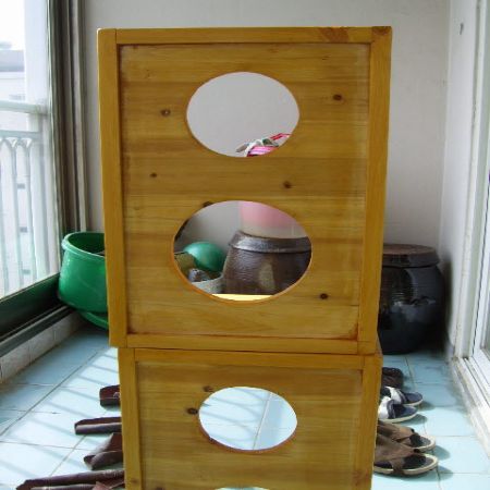 원목 건강짜임24mm미송(홍송)으로 만든 스피커..