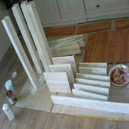 삼나무 트윈책상