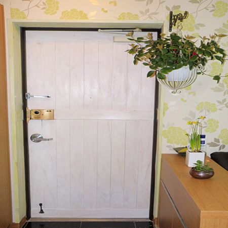 현관문 패널 작업