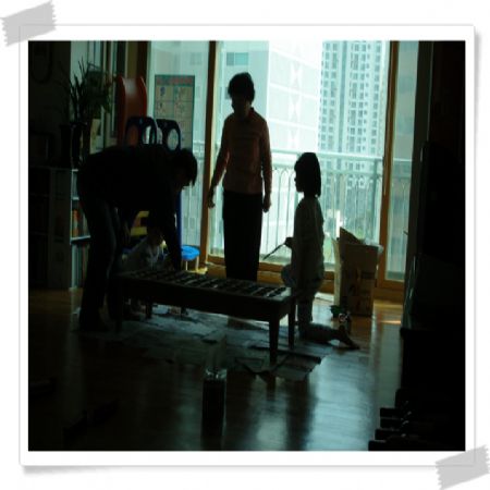 우리집거실 테이블 만들기.