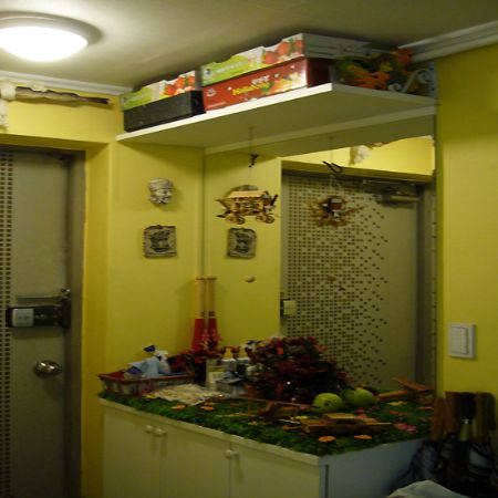 천장의 빈 공간을 활용할 수 있는 MDF 선반