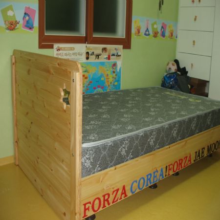 간단 원목 침대 만들기