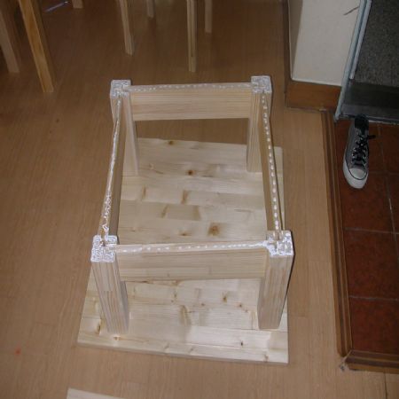 식탁 및  짜투리로 스톨의자 만들기.