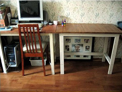 삼나무 책상만들기