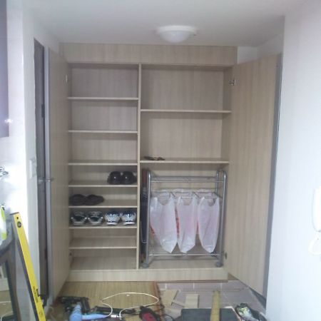 코어합판으로 만든 신발장