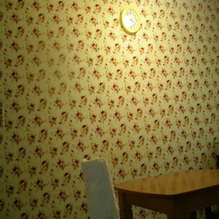 페인팅한 주방벽