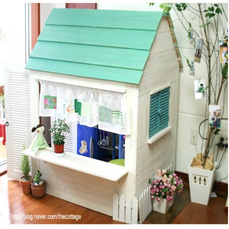 우리딸을 위한 동화 속 원목 집 만들기