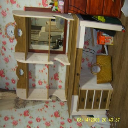 집성목 책상, 책장, 서랍장