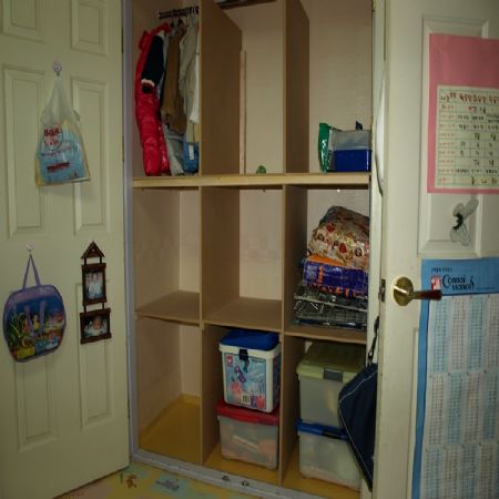 벽장 칸막이 설치