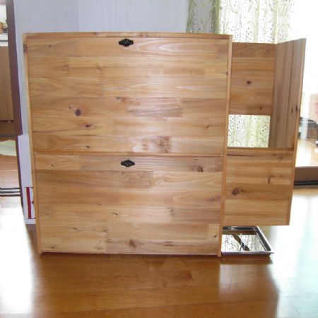 삼나무 12T 집성목으로 만든 신발장