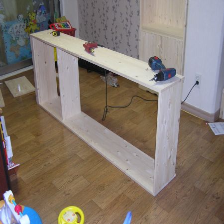 베이직 원목 책장(스프러스) 만들기